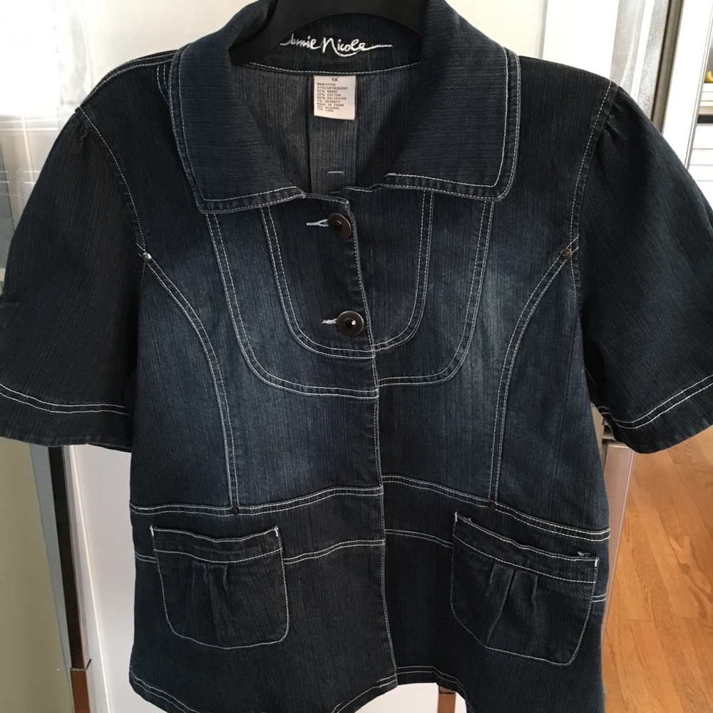 Jamie Nicole Denim short Jacket